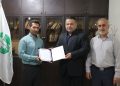 دیدار شهردار مسجدسلیمان و نایب رئیس شورای شهر با رئیس اداره حفاظت محیط زیست شهرستان